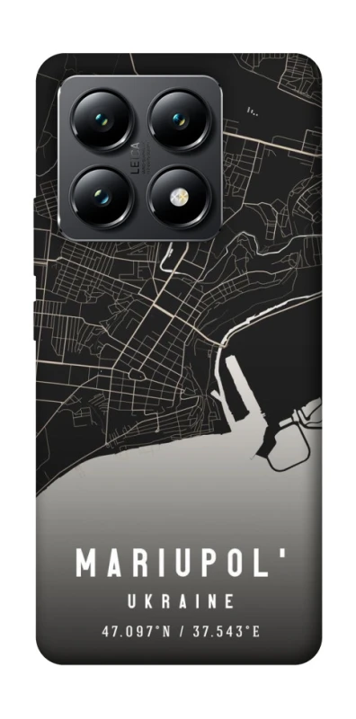 Чехол на Xiaomi 14T Mariupol map фото 1 из 1