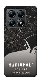 Чехол на Xiaomi 14T Mariupol map фото 1 из 1