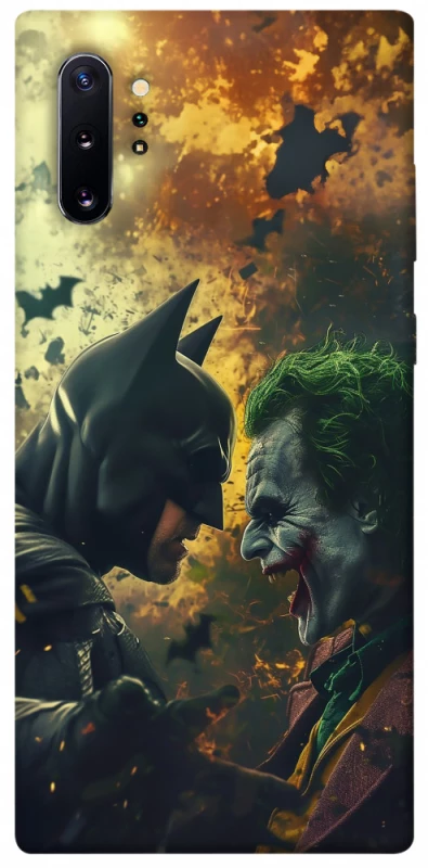 Чохол на Samsung Galaxy Note 10 Plus Batman and the Joker фото 1 з 1