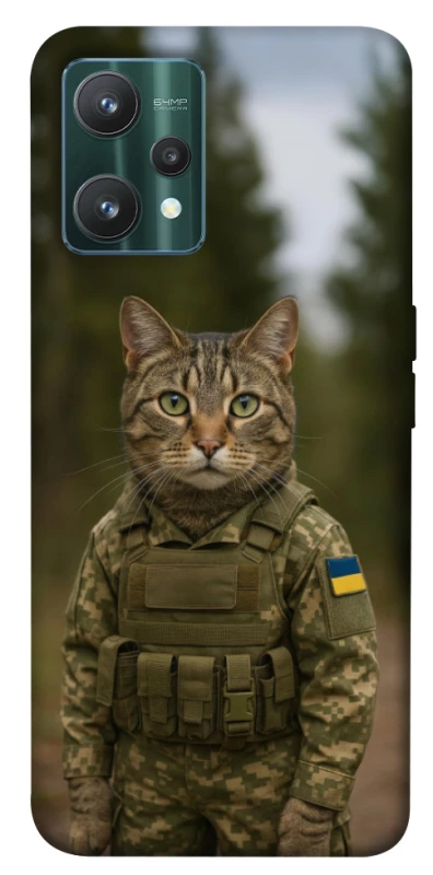 Чохол на Realme 9 Pro Кіт захисник фото 1 з 1