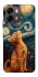 Чехол на Oppo A6 van gogh cat фото 2 из 2