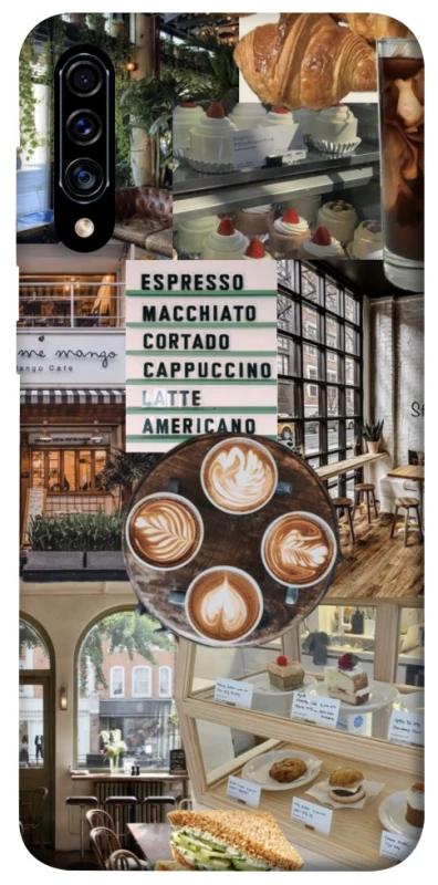 Чохол на Samsung Galaxy A50 (A505F) / A50s / A30s Coffee collage ver.5 фото 1 з 1