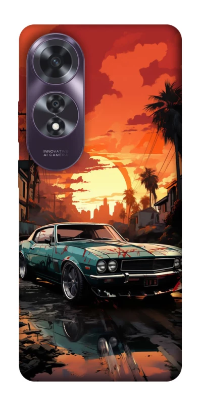 Чохол на Oppo A60 Car at sunset фото 1 з 1
