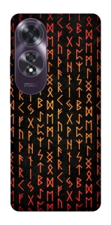 Чехол на Oppo A60 Руны фото 1 из 1