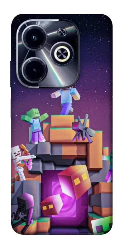 Чохол на Infinix Hot 40i Minecraft aesthetics фото 1 з 1