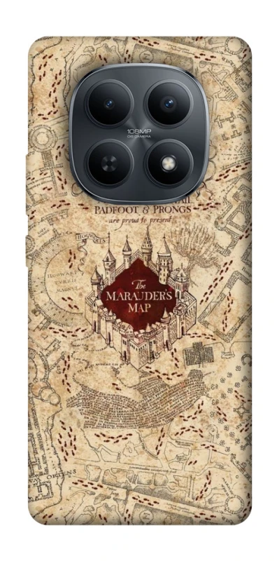 Чехол на Xiaomi Redmi Note 15 4G/5G (EU) Harry Potter Marauder's Map фото 1 из 1