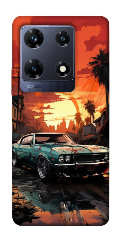 Чохол на Infinix Note 30 Pro Car at sunset фото 1 з 1