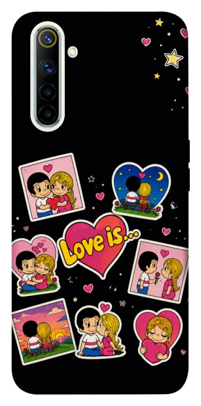 Чохол на Realme 6 Love is фото 1 з 1