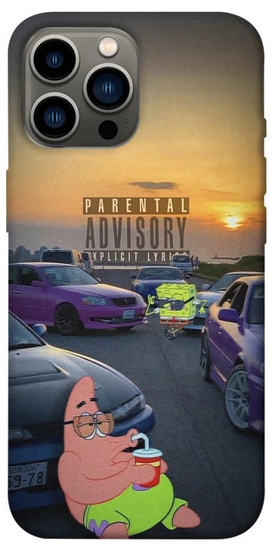 Чохол на Apple iPhone 13 Pro Max (6.7") Патрік на перегонах фото 1 з 1