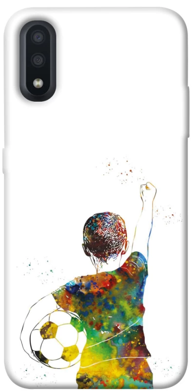 Чехол на Samsung Galaxy A01 Football Kids фото 1 из 1