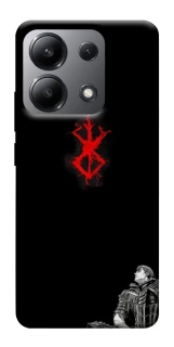 Чехол на Xiaomi Redmi Note 13 4G berserk black фото 1 из 1