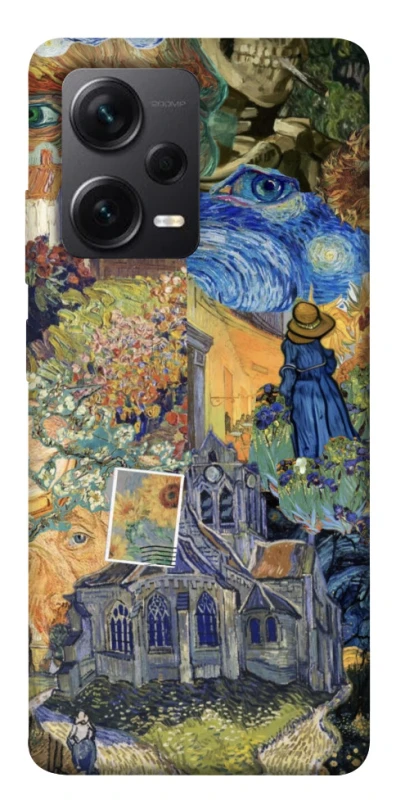 Чохол на Xiaomi Redmi Note 12 Pro+ 5G Van Gogh collage фото 1 з 1