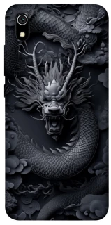 Чехол на Xiaomi Redmi 7A black dragon фото 1 из 1