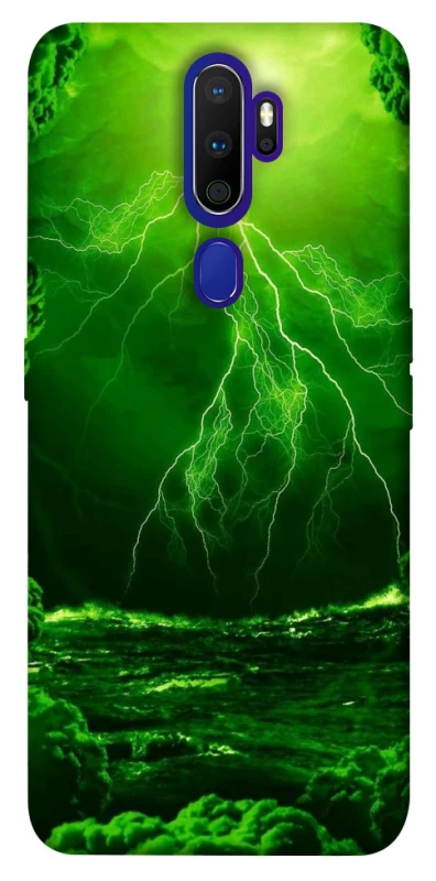 Чехол на Oppo A5 (2020) / Oppo A9 (2020) Молния v2 фото 1 из 1