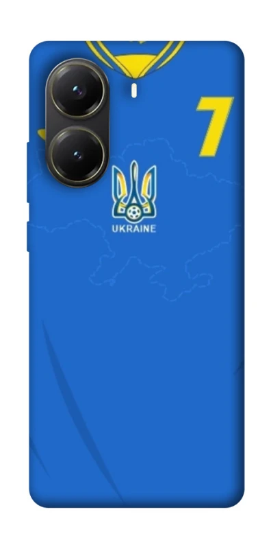 Чохол на Xiaomi Poco X6 Pro UA-Football ver.4 фото 1 з 1