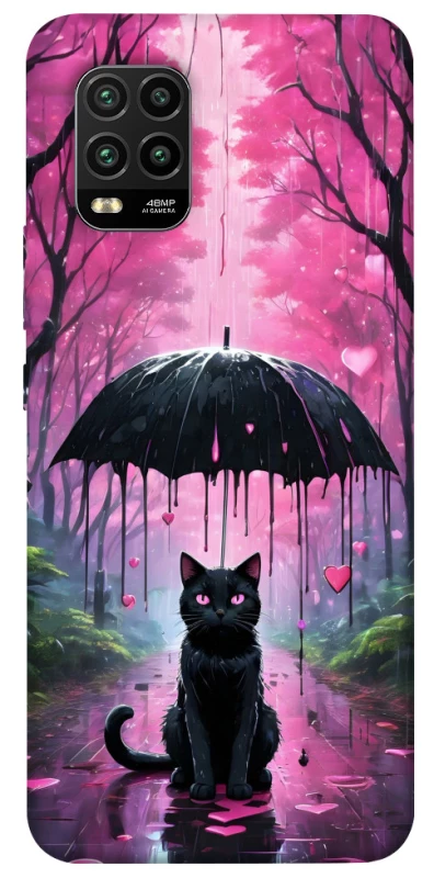 Чохол на Xiaomi Mi 10 Lite Black cat фото 1 з 1