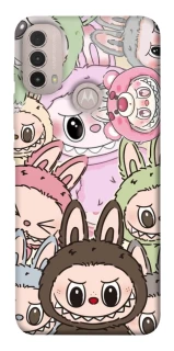 Чохол на Motorola Moto E40 All Labubu 3 фото 1 з 1