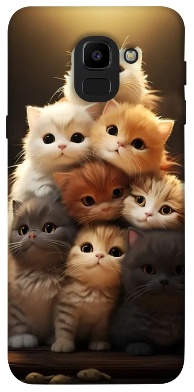 Чехол на Samsung J600F Galaxy J6 (2018) Чехол Kittie Love v2 фото 1 из 1