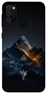 Чехол на Samsung Galaxy M30s / M21 Руны в горах фото 1 из 1