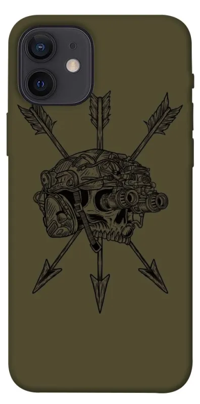 Чохол на Apple iPhone 12 (6.1") Mil skull фото 1 з 1