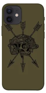 Чехол на Apple iPhone 12 (6.1") Mil skull фото 1 из 1