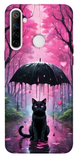 Чохол на Realme 6i Black cat фото 1 з 1