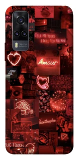 Чохол на Vivo Y31 Love collage ver.6 фото 1 з 1