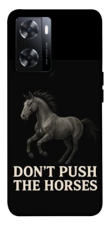 Чехол на OnePlus Nord N20 SE Don't push the horses фото 1 из 1
