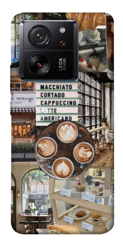 Чехол на Xiaomi 13T Coffee collage ver.5 фото 1 из 1