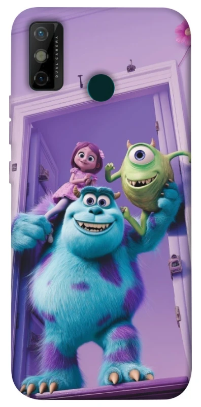 Чохол на TECNO Spark 6 Go Monsters friends фото 1 з 1