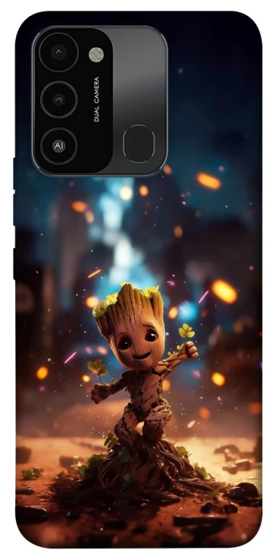Чехол на TECNO Spark 8C Baby Groot v3 фото 1 из 1