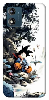 Чехол на Motorola Moto E13 Goku фото 1 из 1