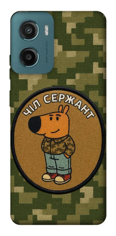 Чохол на Motorola Moto G06 Чіл сержант фото 1 з 1