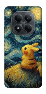 Чехол на Xiaomi Redmi Note 15 Pro 4G Pikachu and Van Gogh фото 1 из 1