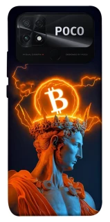 Чехол на Xiaomi Poco C40 Bitcoin God фото 1 из 1
