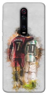 Чехол на Xiaomi Mi 9T Ronaldo и Messi фото 1 из 1