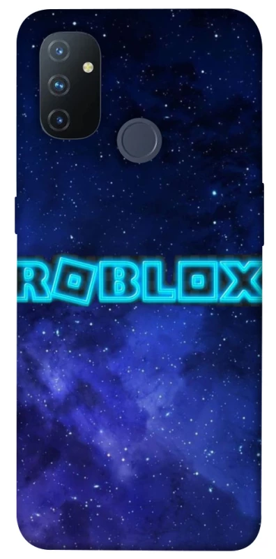 Чохол на OnePlus Nord N100 Roblox Space Logo Blue фото 1 з 1