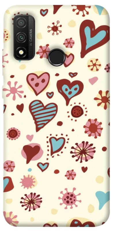 Чохол на Huawei P Smart (2020) Pretty hearts фото 1 з 1