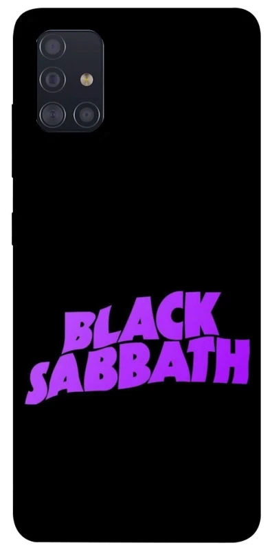 Чохол на Samsung Galaxy A51 Black Sabbath logo ver.1 фото 1 з 1