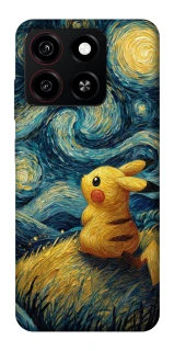 Чехол на ZTE Blade A35 4G Pikachu and Van Gogh фото 1 из 1