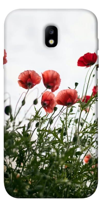 Чохол на Samsung J730 Galaxy J7 (2017) Поле маків фото 1 з 1