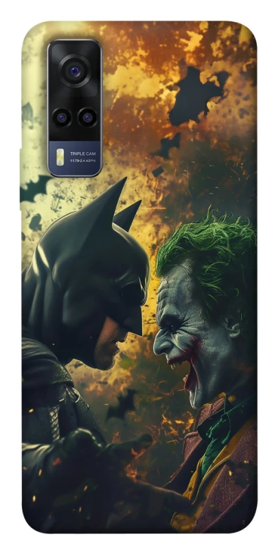 Чохол на Vivo Y53s Batman and the Joker фото 1 з 1
