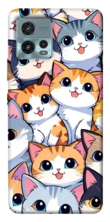 Чохол на Motorola Moto G72 Cute Cat v2 фото 1 з 1