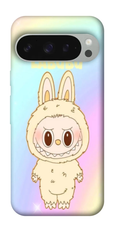 Чехол на Google Pixel 10 Pro XL Fluffy Rainbow Labubu фото 1 из 1