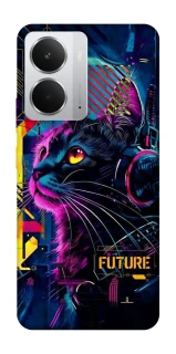 Чохол на Realme 14 Cyber Cat v2 фото 1 з 1