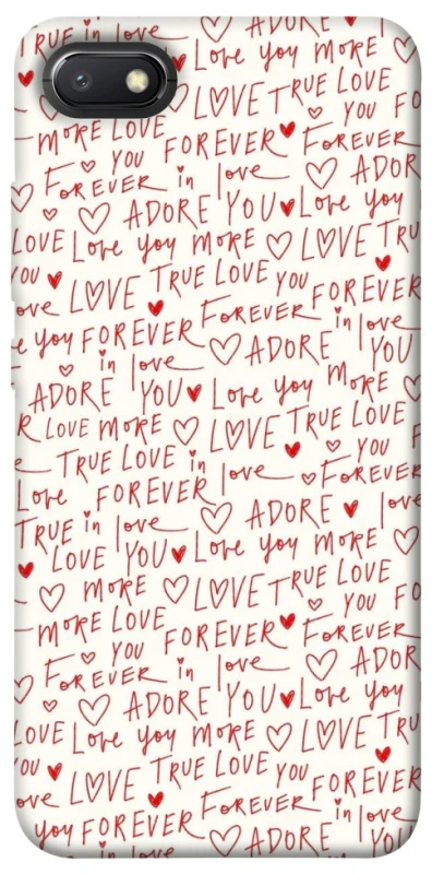 Чехол на Xiaomi Redmi 6A Love aesthetic ver.4 фото 1 из 1