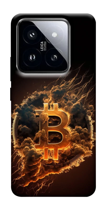 Чехол на Xiaomi 14 Pro Smoky Bitcoin фото 1 из 1