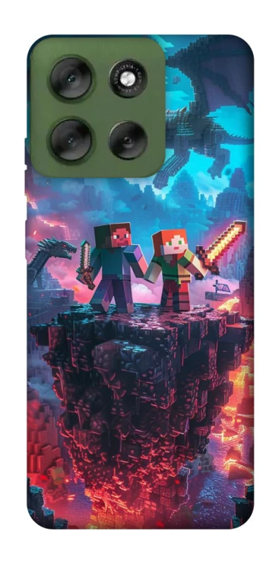 Чохол на Motorola Moto G56 5G Minecraft v3 фото 1 з 1