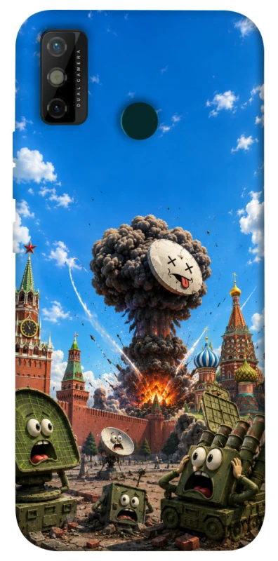 Чохол на TECNO Spark 6 Go Moscow never sleeps ver.7 фото 1 з 1