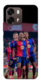Чехол на Oppo A6 FC Barcelona team фото 1 из 2